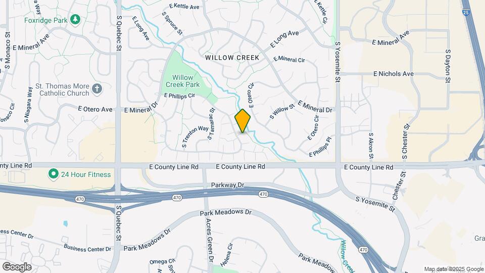 8165 E Phillips Cir Map and Location Details