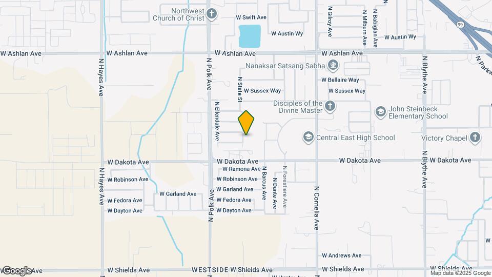 3574 N State Ave Map and Location Details