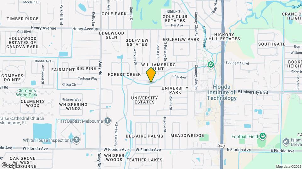 464 Brown Ave Map and Location Details