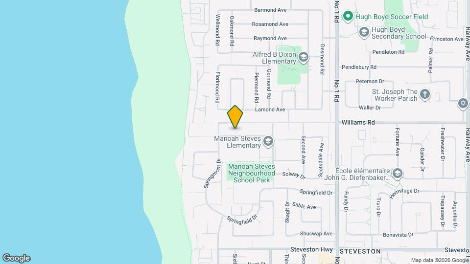 3431 Springford Ave Map and Location Details