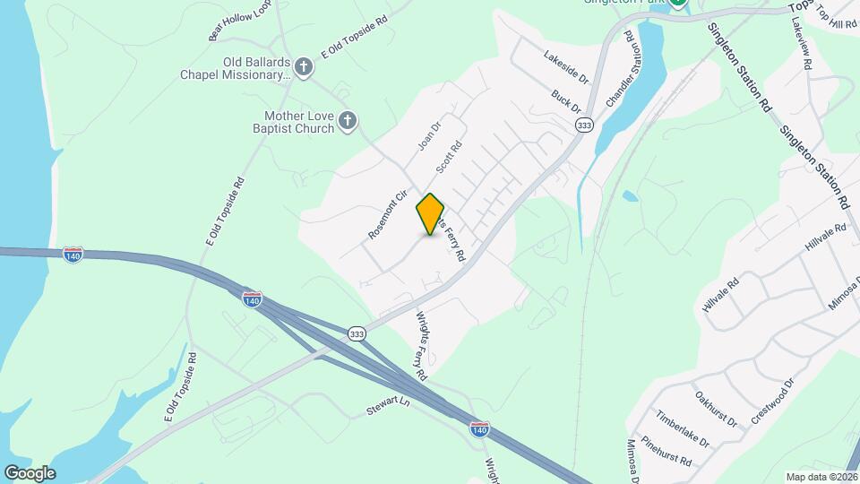 1811 Meadowland Ln Map and Location Details