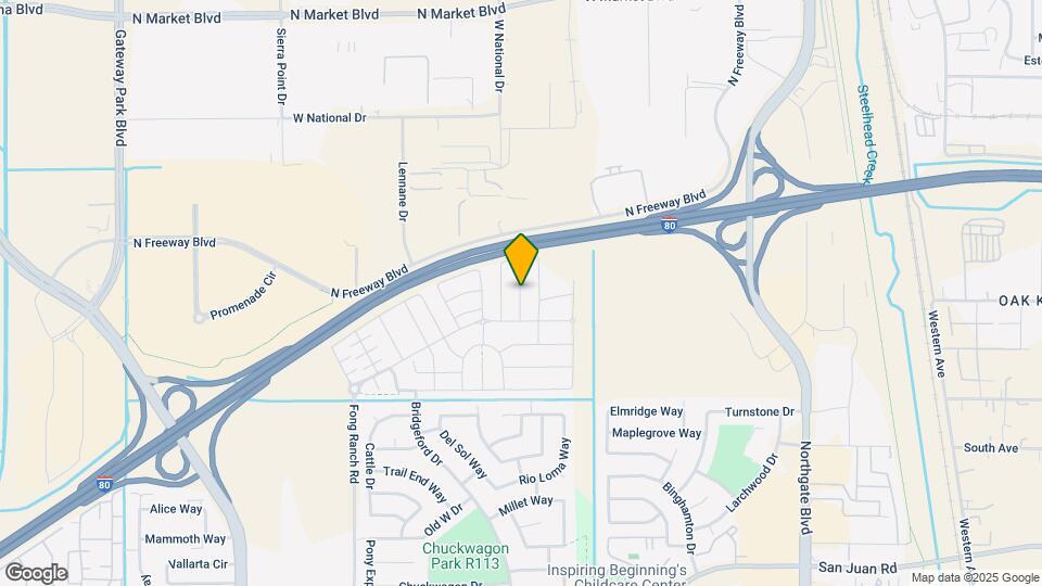 3834 Berrybridge St Map and Location Details