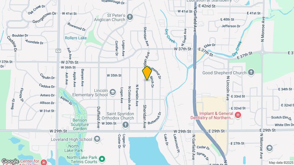 3414 Sheridan Ave Mapa y Detalles de la Ubicación