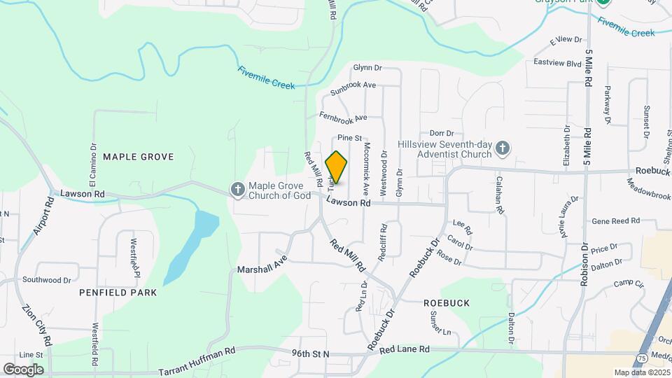 209 Tucker Ave Map and Location Details