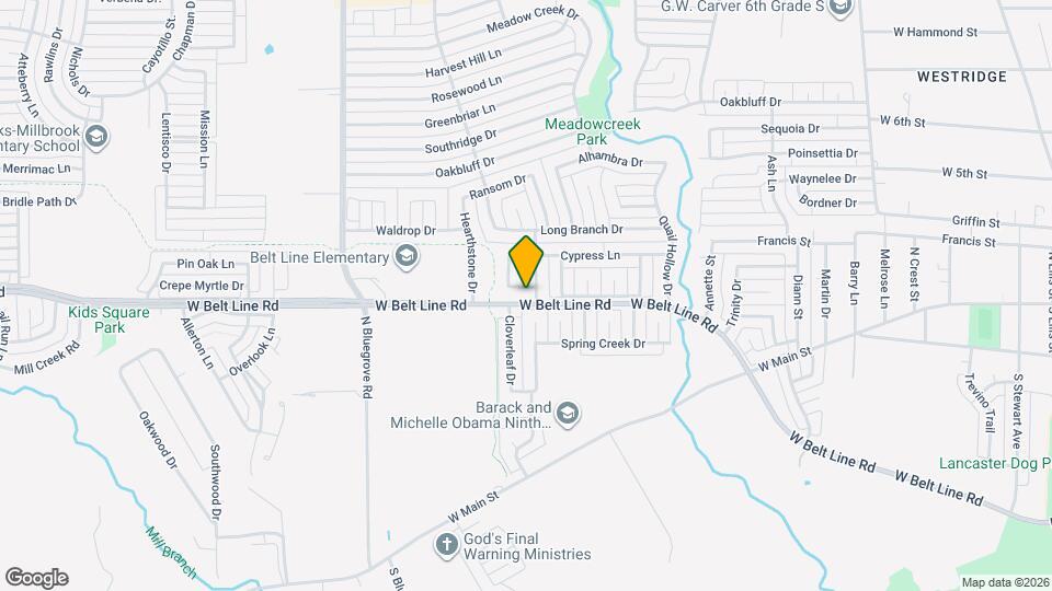 1308 Divine Dr Map and Location Details