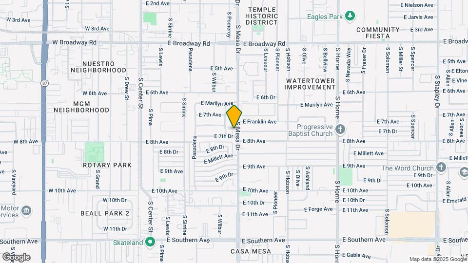 348-356 E 7th Dr Map and Location Details