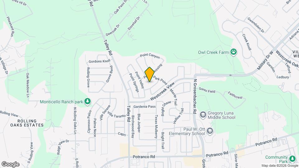 714 Point Sunset Map and Location Details