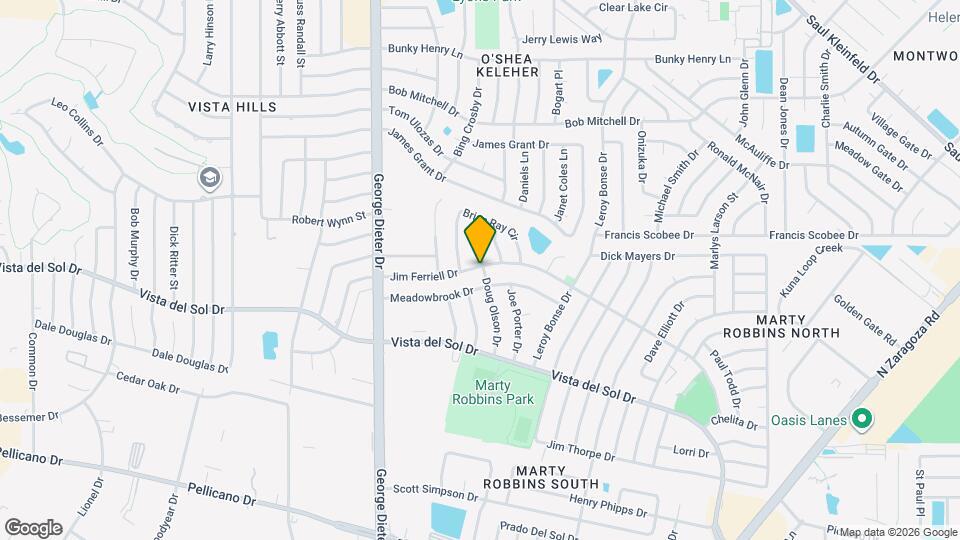11516 Jim Ferriell Dr Mapa y Detalles de la Ubicación
