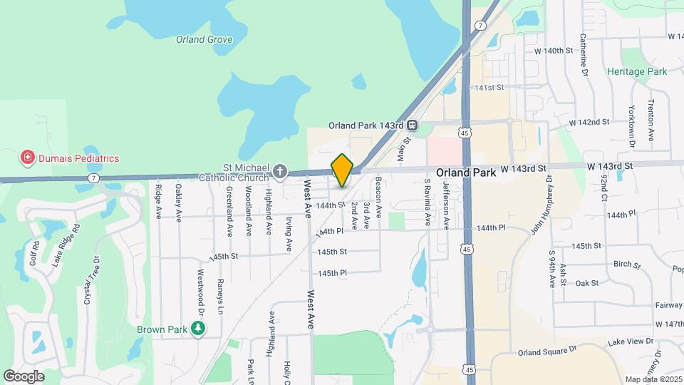 9911 143rd Pl Map and Location Details