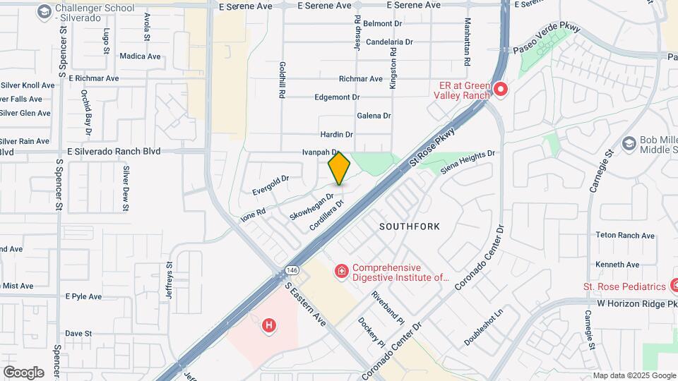 2854 Cordillera Dr Map and Location Details