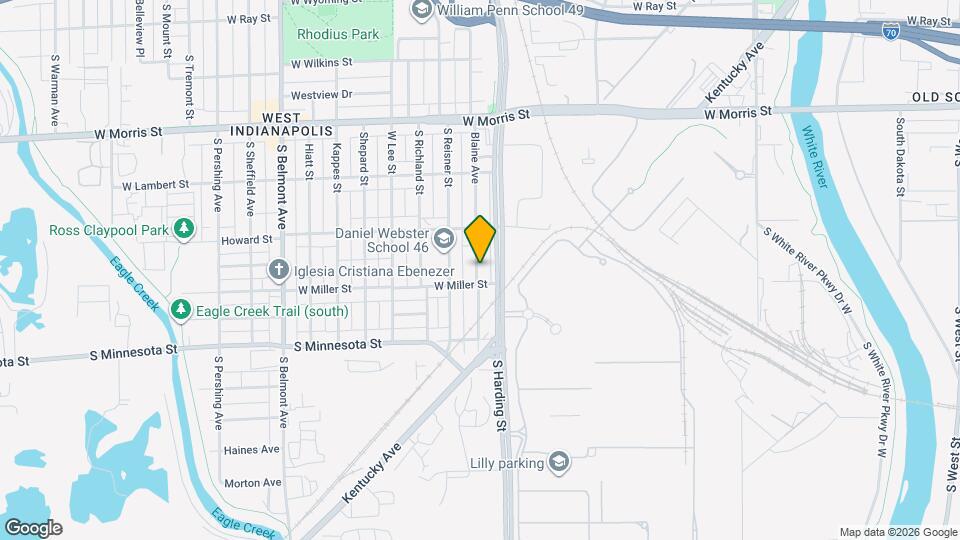 1453 Blaine Ave Map and Location Details