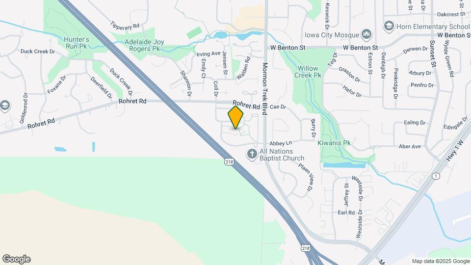 2450 Cascade Ln Map and Location Details