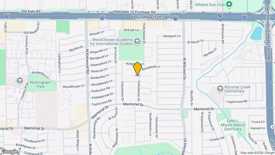 13703 Queensbury Ln Map and Location Details