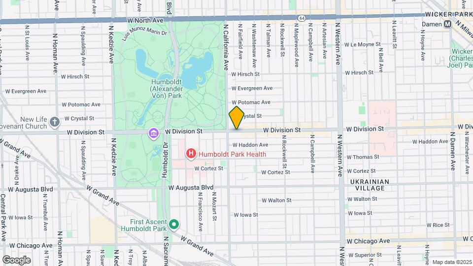 2743 W Division St Map and Location Details