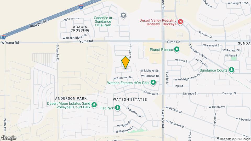 23788 W Mohave St Map and Location Details