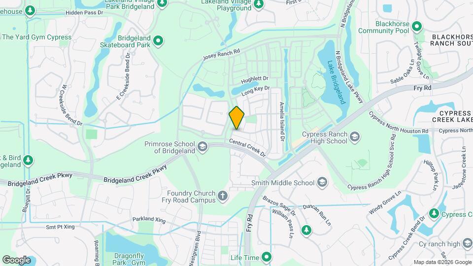 18547 First Landing Drive Map and Location Details