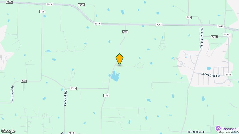 1706 County Rd 701 Map and Location Details