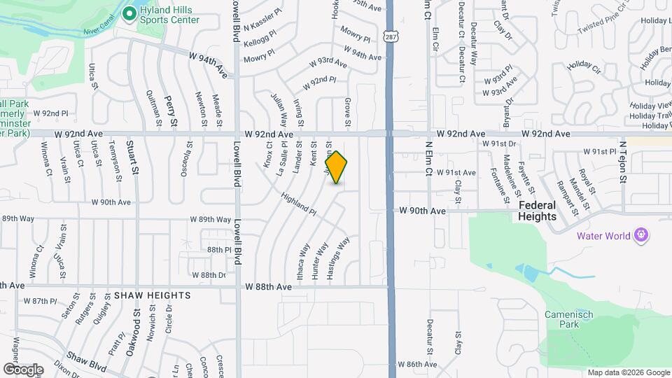 9069 Ithaca Way Map and Location Details