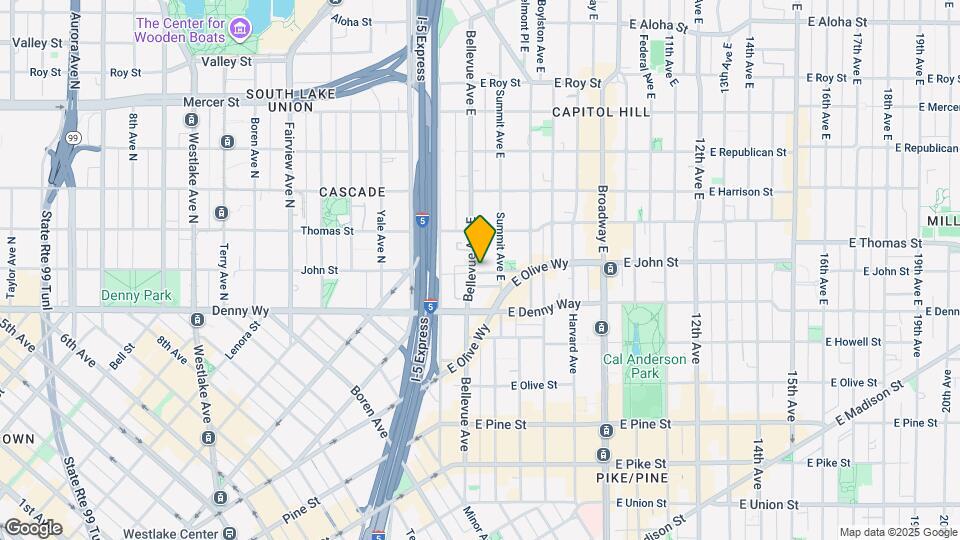 418 E John St, Unit Apt C Mapa y Detalles de la Ubicación