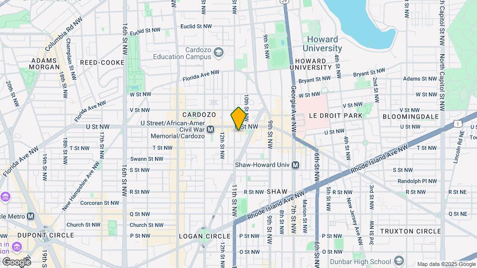 1927 11th St NW Map and Location Details
