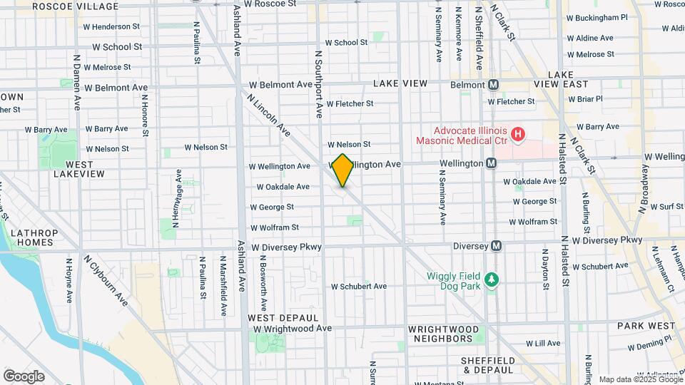 2930 N Lincoln Ave Mapa y Detalles de la Ubicación