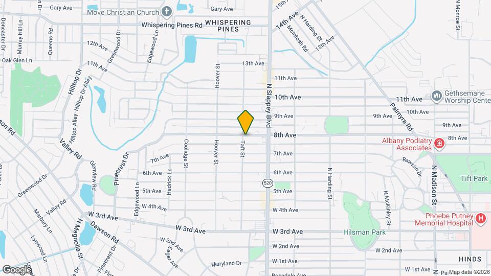 1114 8th Ave Map and Location Details