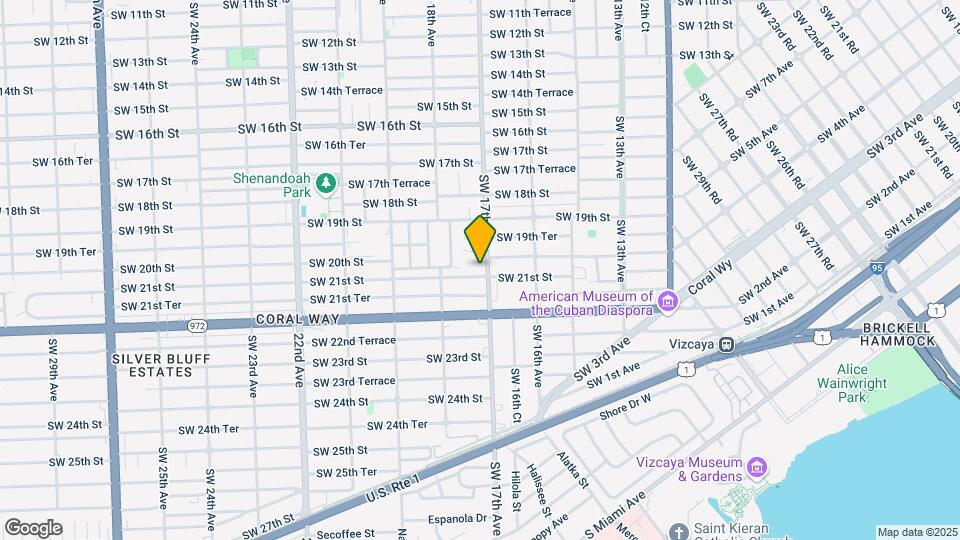 2022 SW 17th Ave Map and Location Details
