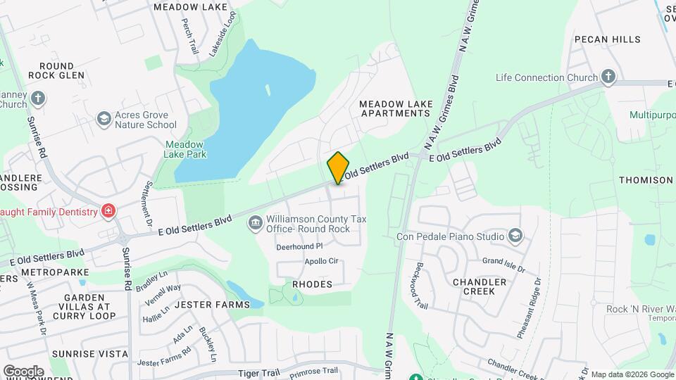 1103 Mastiff Cove Map and Location Details