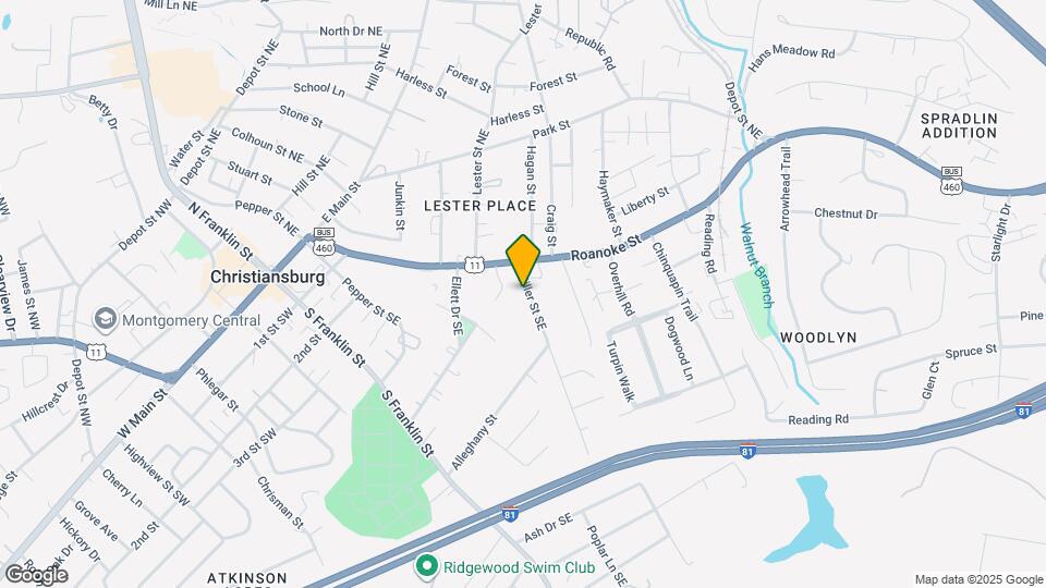 109 Miller St SE Map and Location Details