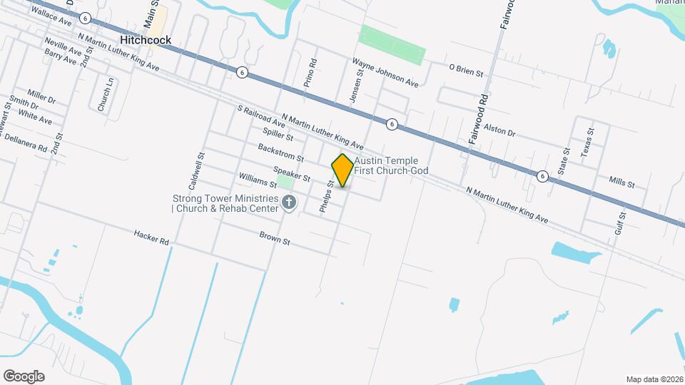 6705 Speaker St Map and Location Details