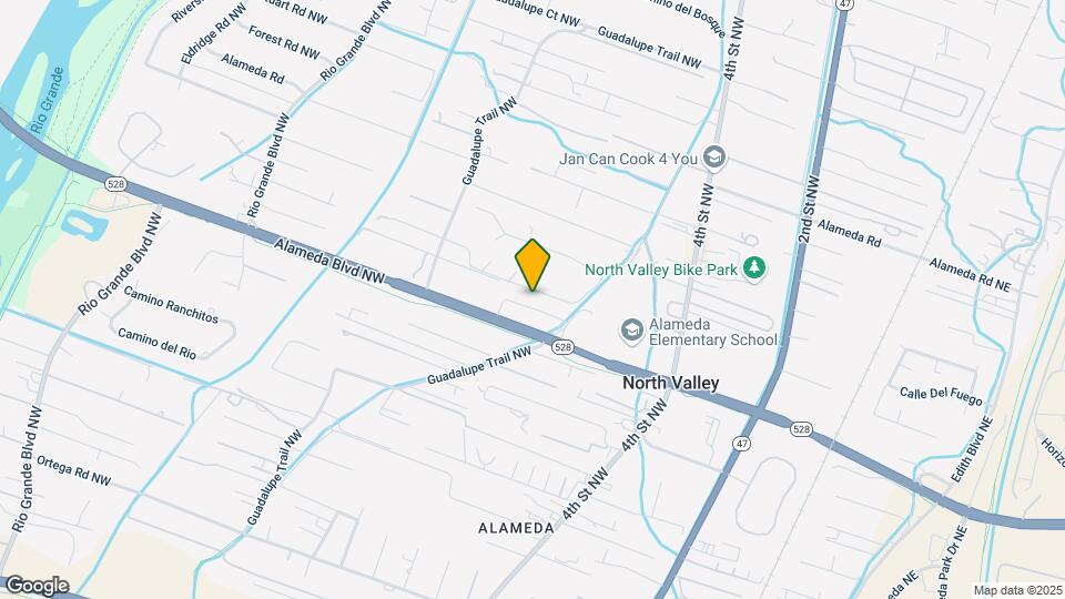 707 Alameda Blvd NW Map and Location Details