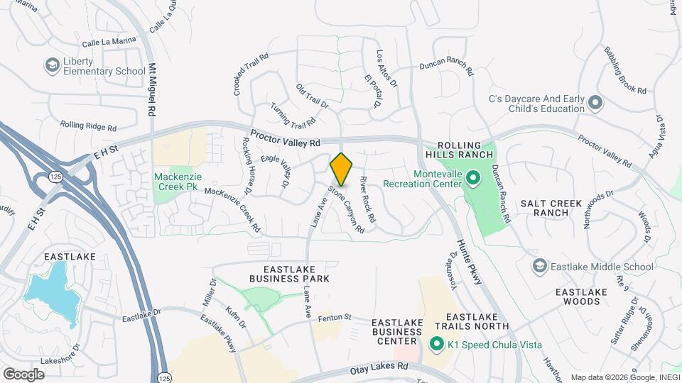 738 Pueblo Pl Map and Location Details