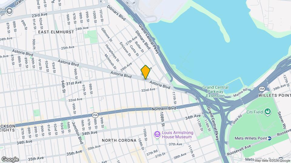 10602 Astoria Blvd, Unit 31-09 A Map and Location Details