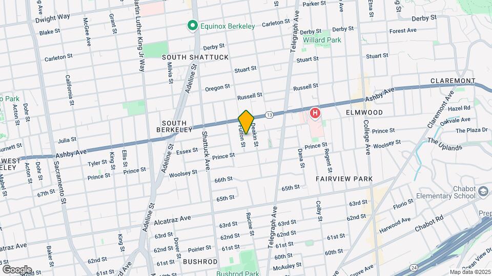 3031 Fulton St Map and Location Details
