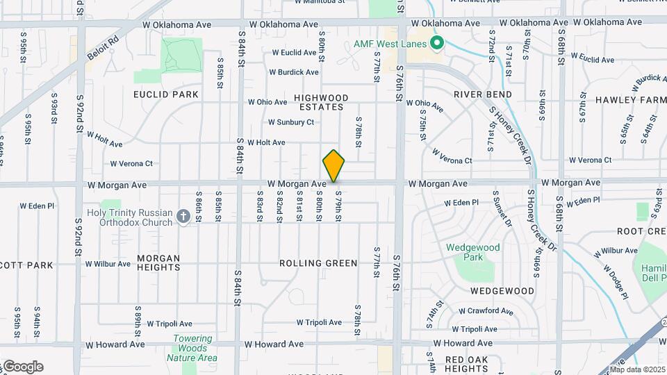 7909 W Morgan Ave Map and Location Details