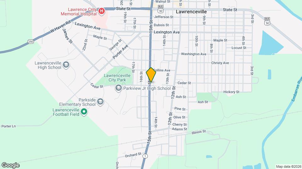 1520 15th St Mapa y Detalles de la Ubicación