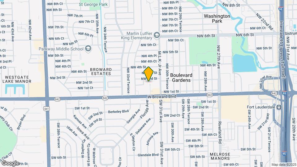 101-111 NW 32nd Ave Map and Location Details