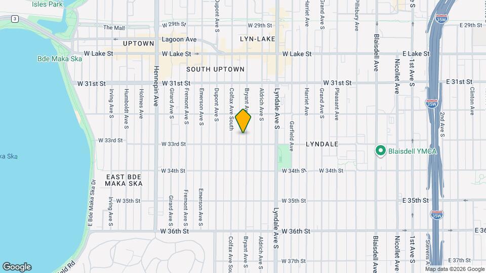 3238 BRYANT Mapa y Detalles de la Ubicación