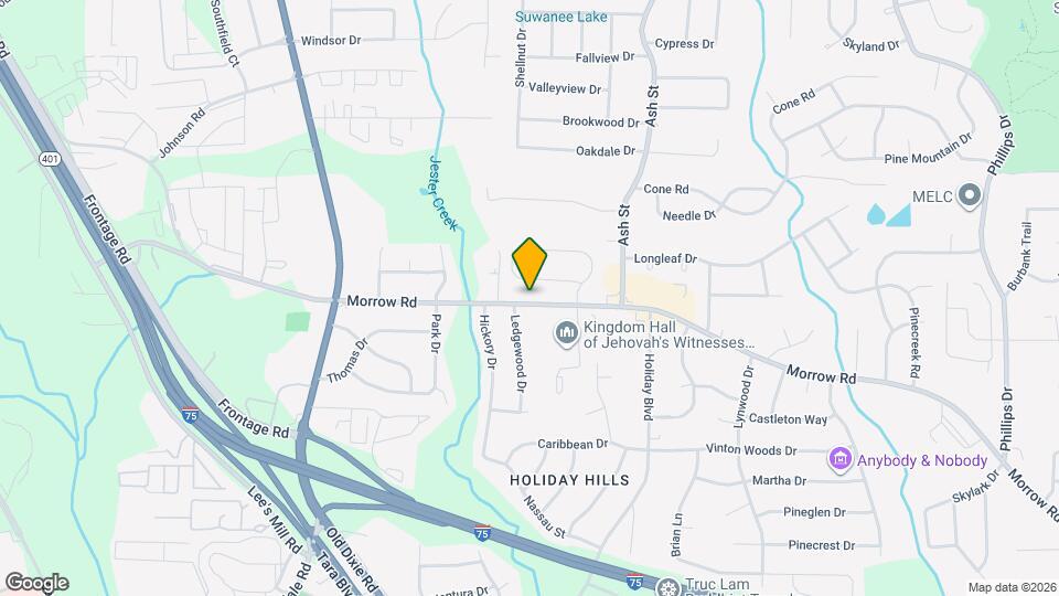 630 Morrow Rd Map and Location Details