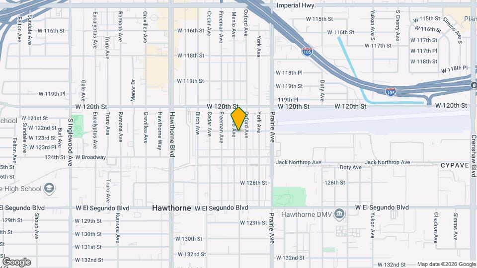 4128 W 122nd St Map and Location Details