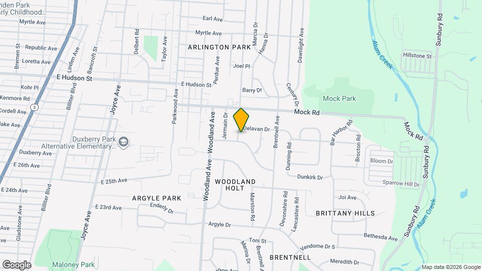 2175 Delavan Dr Map and Location Details