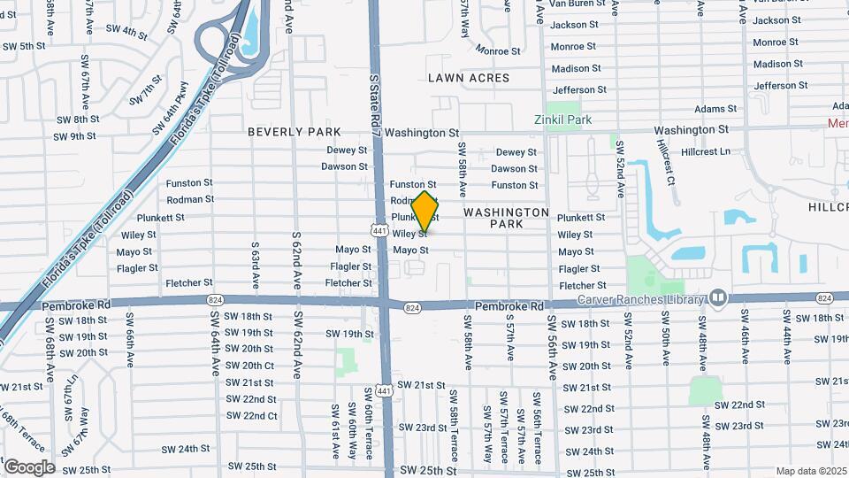 5850 Wiley St Map and Location Details