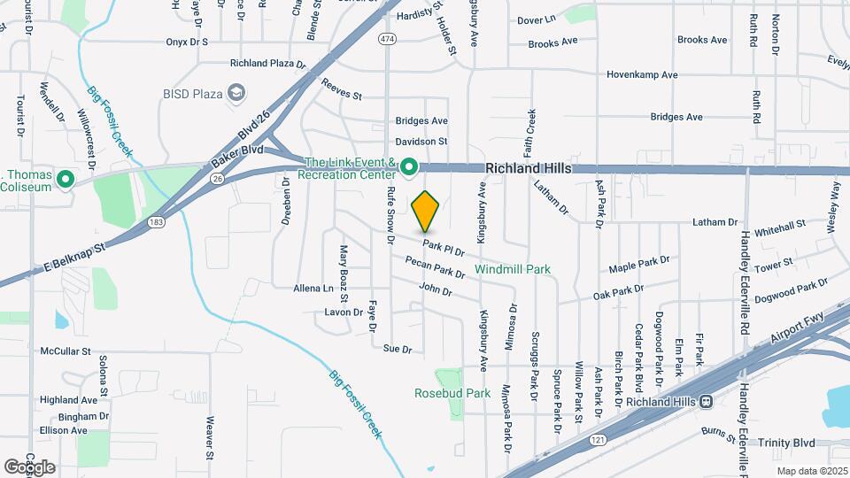 3200 Matthews Dr Map and Location Details