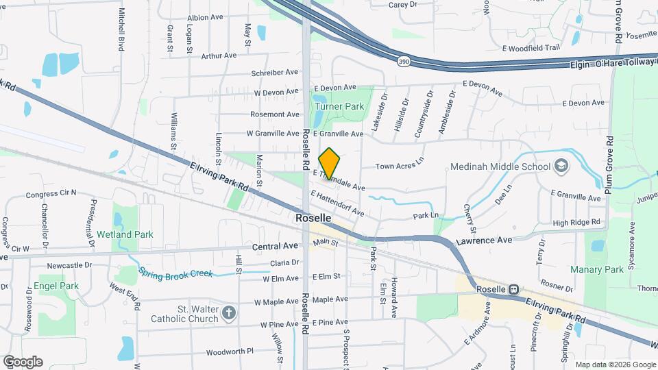 29 E Thorndale Ave Map and Location Details