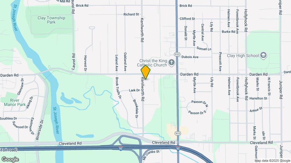 52554 Kenilworth Rd Map and Location Details