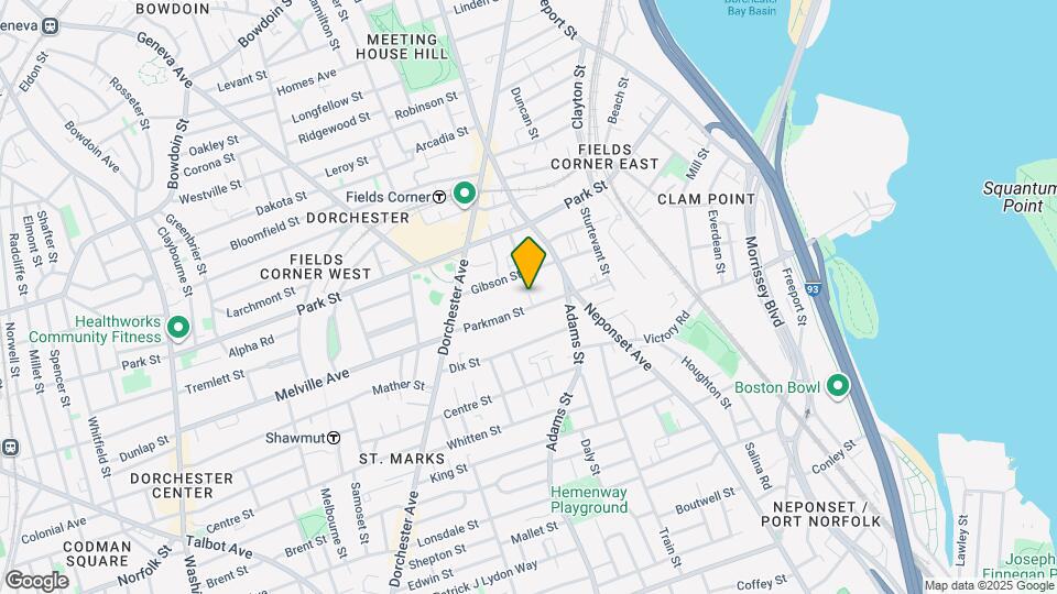 1 Parkman Pl, Unit #3 Map and Location Details