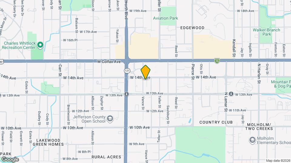 1358 Vance St Map and Location Details