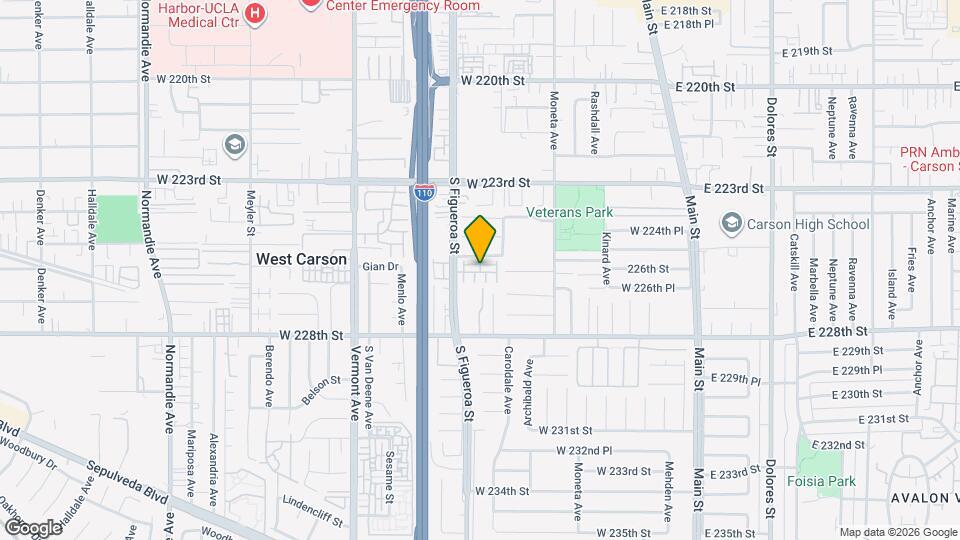 22569 Firenze St Map and Location Details