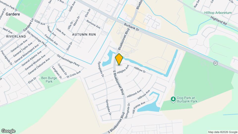 10630 Hilltree Dr Map and Location Details