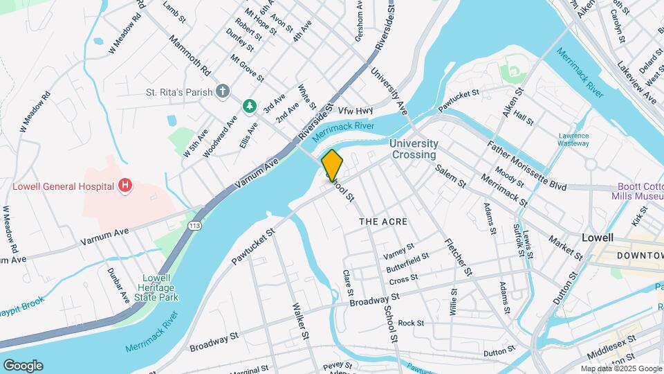 375 Pawtucket St Map and Location Details
